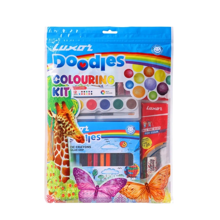Luxor Doodles Colouring Kit 2732