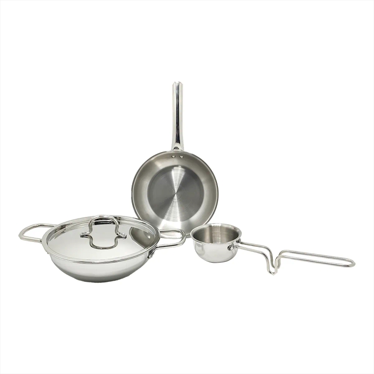 Fackelmann Triply Stainless Steel Combo Set