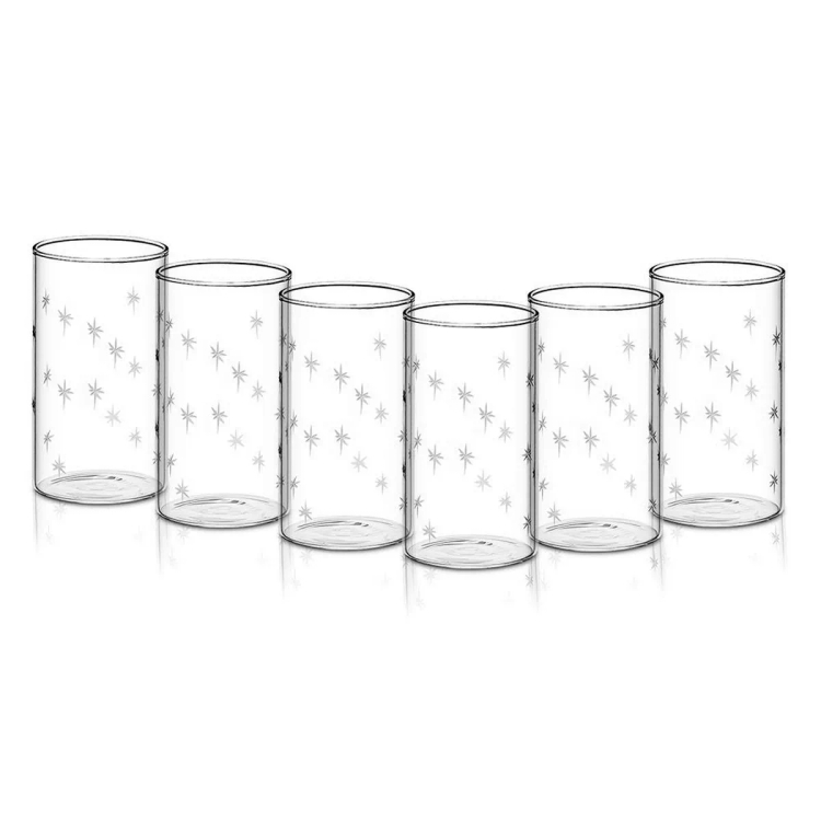 Borosil Cut Glass Galaxy Large 350ml