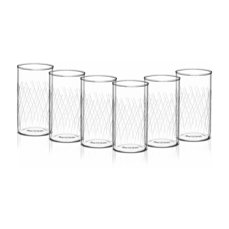 Boro Cut Glas Cascade Lrg 350ml