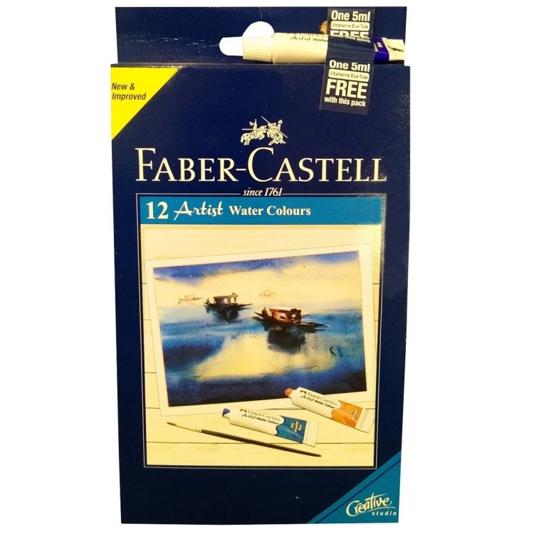 Faber Castell Artist Water Colour 12Pcs 140098