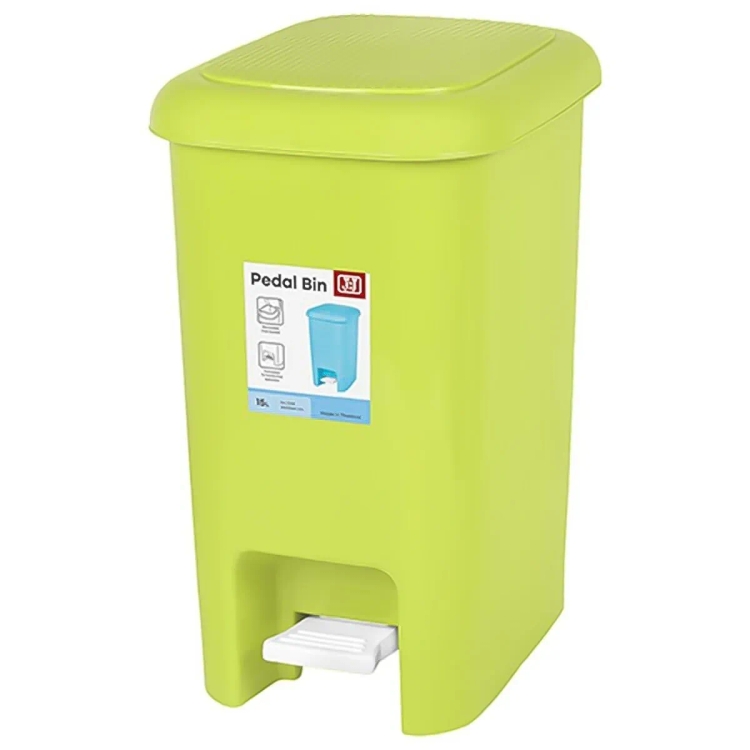 JCJ Pedal Bin-2145 15Ltr