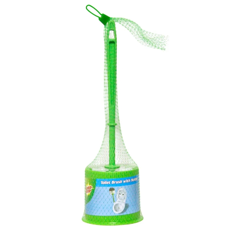Scotch Brite Toilet Brush With Round Holder