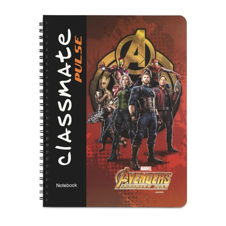 Classmate Notebook Single Line 160Pg-2100119 Assorted Colour & Design