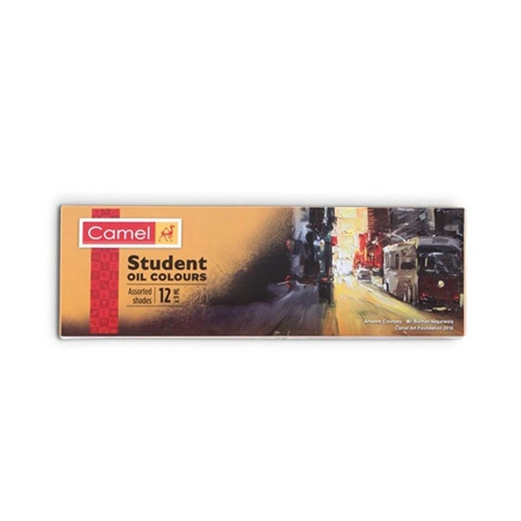 Camlin Student Oil Colour 9ml-12s-205711