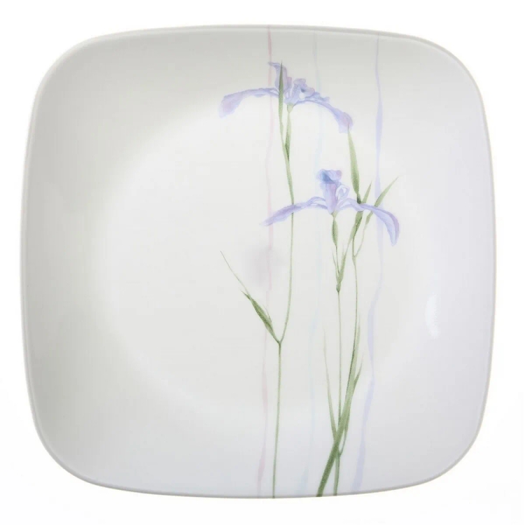 Corelle Plate Small Square Shadow Iris