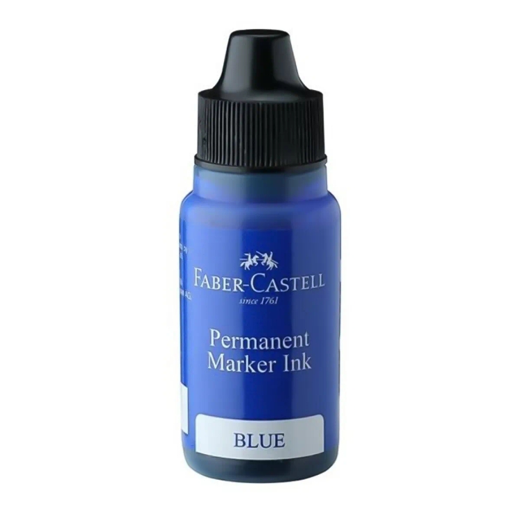 Faber Castell Permanent Marker Ink Blue-553251