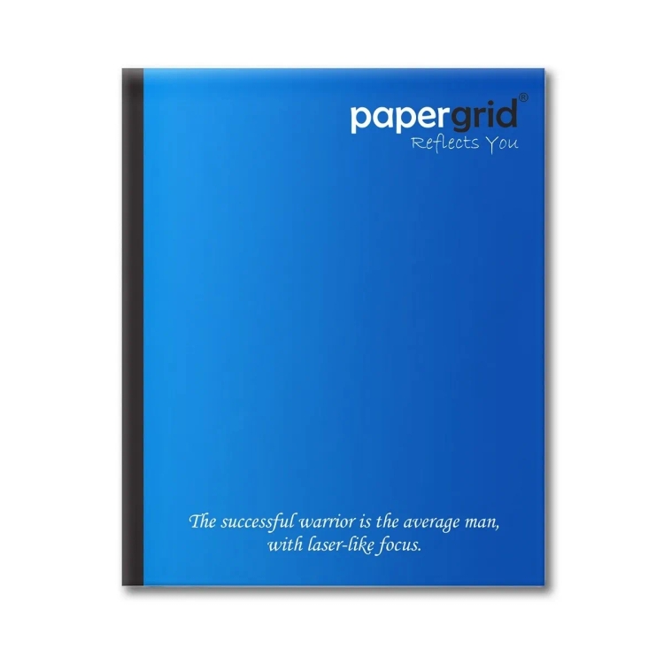 Papergrid  Students Short Note Book Square 72Pages 948