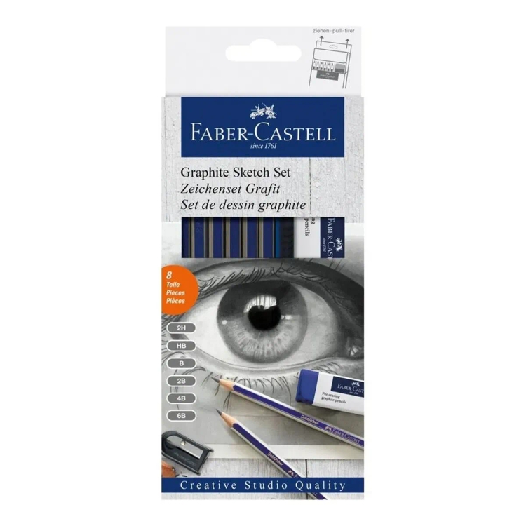 Faber Castell Skecth Set Gold faber Graphite