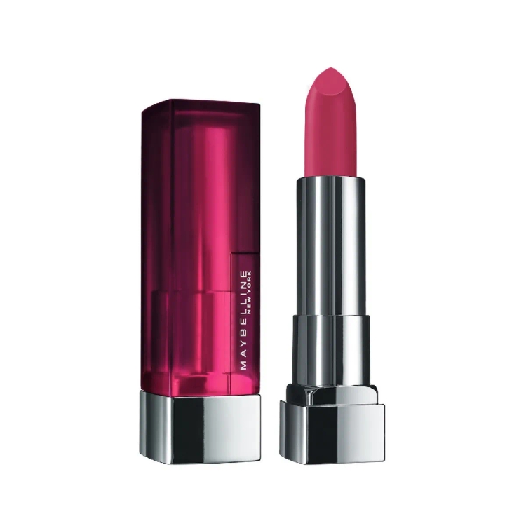 Maybelline New York Matte Lipstick, Intense Colour, Moisturised Lips, Color Sensational Creamy Matte, 680 Mesmerizing Magenta, 3.9G