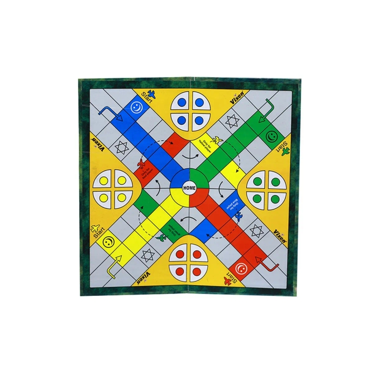 Vixen Ludo & Snake Board Premium Gold