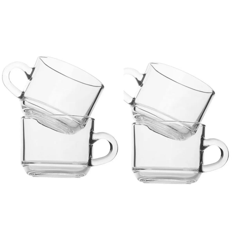 Lucky Glass Mug 6Pc LG 311807