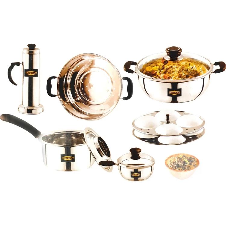 Sreeram Stainless Steel Taste Of Kerala 7Pc