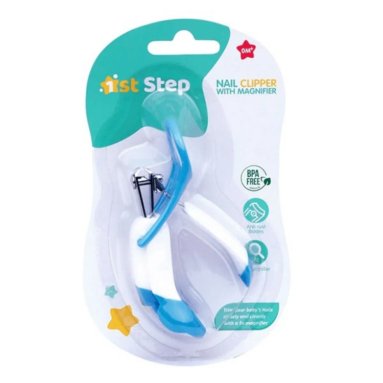 1 Step  Baby Nail Clipper  Blue