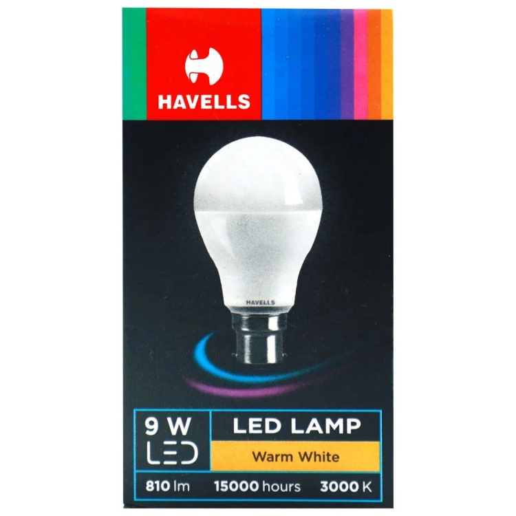 Havells LED Bulb 9W B22-WW