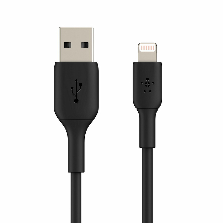 Belkin Boost CAA001 1M Lightning to USB A Cable Black