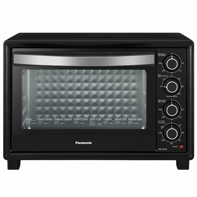 Panasonic Oven Toaster Griller NB-H3203KSM Black 32 Litre