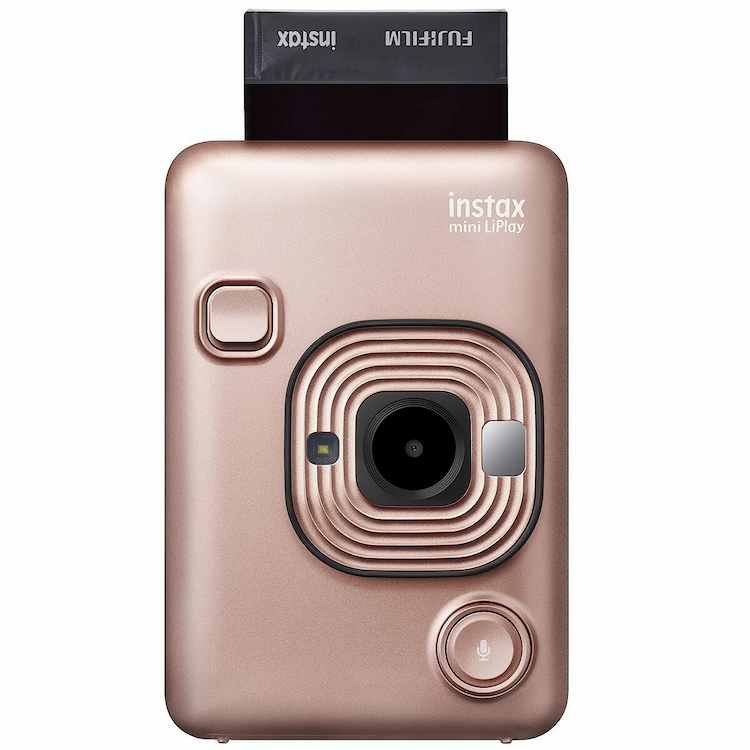 Fujifilm Instax Camera Mini Liplay Blush Gold
