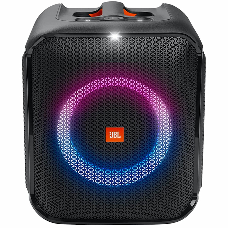 JBL PartyBox Encore Essential 100W Bluetooth Party Speaker And IPX4 Splashproof, 2.1 Channel (Black)