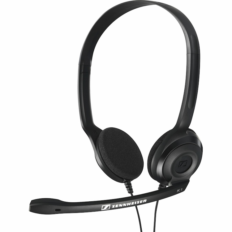 Sennheiser PC 3 Chat Wired Gaming Headset  (Black, On the Ear)