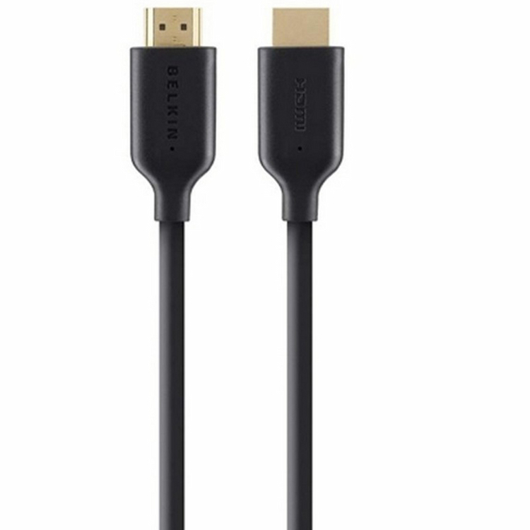 Belkin HDMI Cable with Ethernet 4K Ultra HD Compatible (Black) 