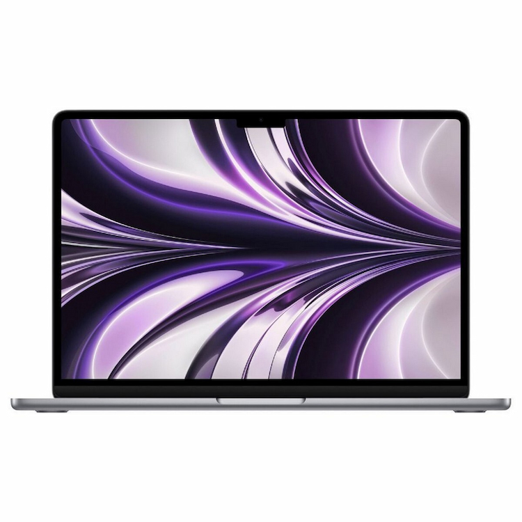 Apple MacBook Air Apple M2 - (8 GB/256 GB SSD/Mac OS Monterey) MLXW3HN/A (13.6 Inch, Space Grey, 1.24 Kg)