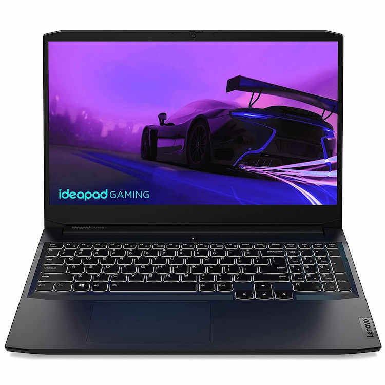 Lenovo IdeaPad Gaming 3 AMD Ryzen 5/ 8 GB RAM/ 512 GB SSD/15.6 inch (39.62cm) Display /4 GB GTX Graphics/ Windows 11/Office)15ACH6 82K201YCIN Laptop 