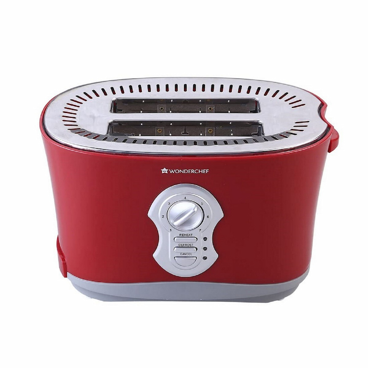 Wonderchef Slice toaster Crimson plus 800 W
