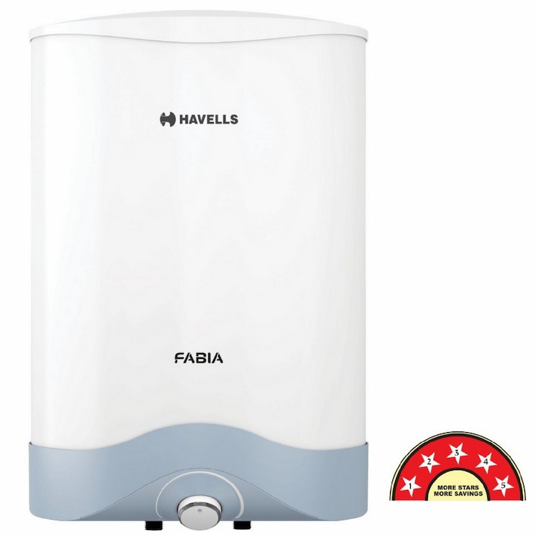 Havells 6L Water  Heater Fabia White Blue 