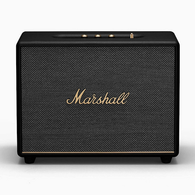 Marshall Woburn III Bluetooth Speaker With Future-Proof Technology, Stereo Channel (Black)