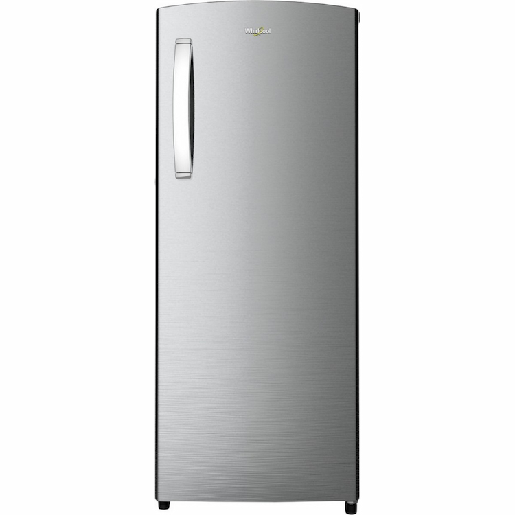 Whirlpool Direct Cool Single Door Refrigerator PRM 3 Star Alpha steel 207L