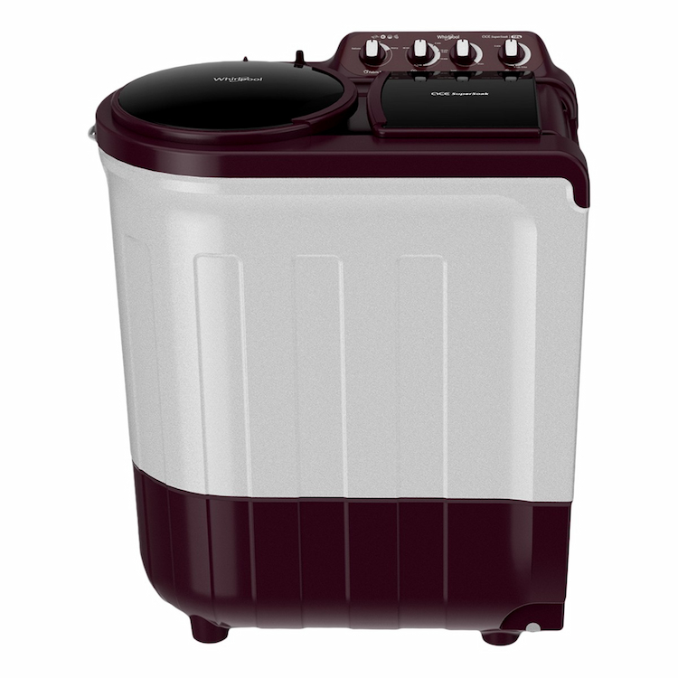 Whirlpool 7 Kg 5 Star Semi Automatic Top Load Washing Machine  Ace Super Soak Wine

