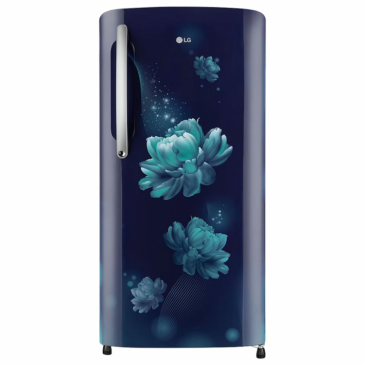 LG Direct Cool Single Door Refrigerator B211HBCD Blue Charm 201L