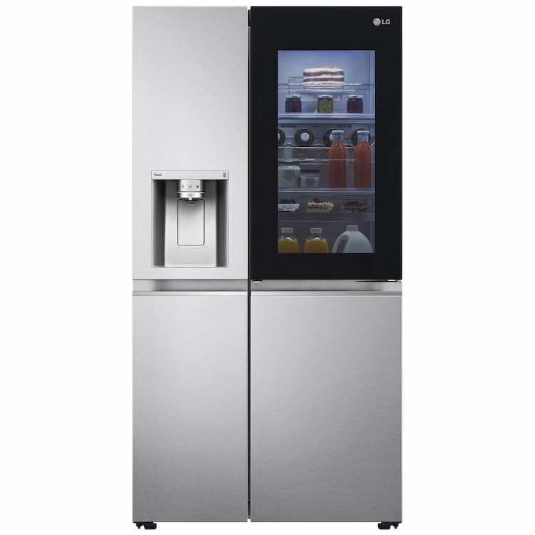 LG Frost Free Side by Side Refrigerator Side-by-Side Refrigerator GL-X257ABSX 635L Steel Finish