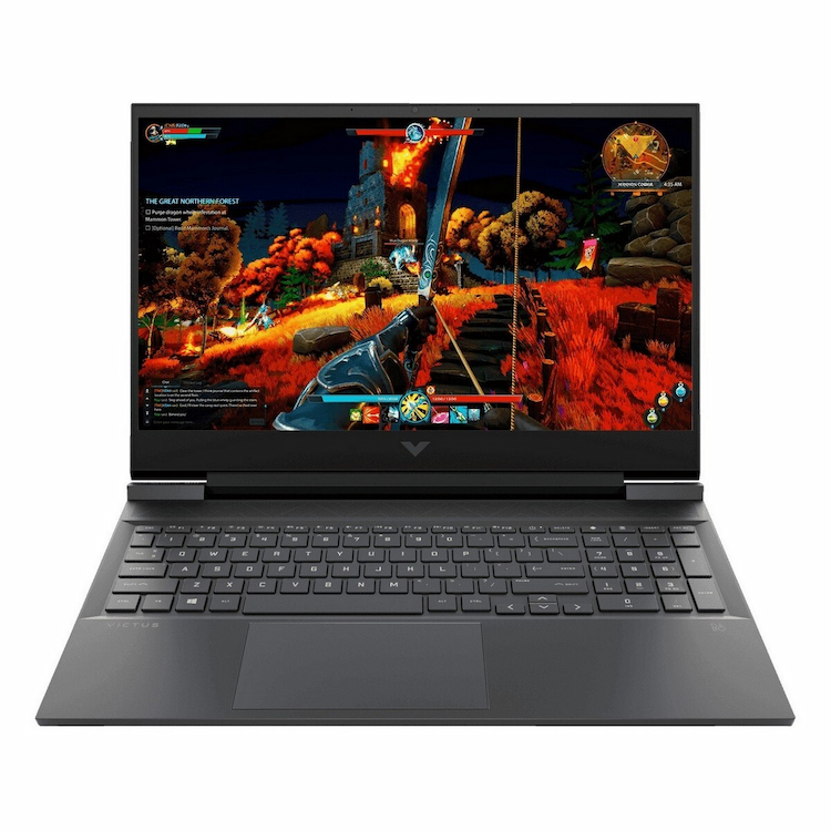 Hp Victus AMD Ryzen 5 Hexa Core 5600H - (8 GB/512 GB SSD/Windows 11 Home/4 GB Graphics/AMD Radeon RX 6500M/60 Hz) 15-fb0147AX Gaming Laptop 