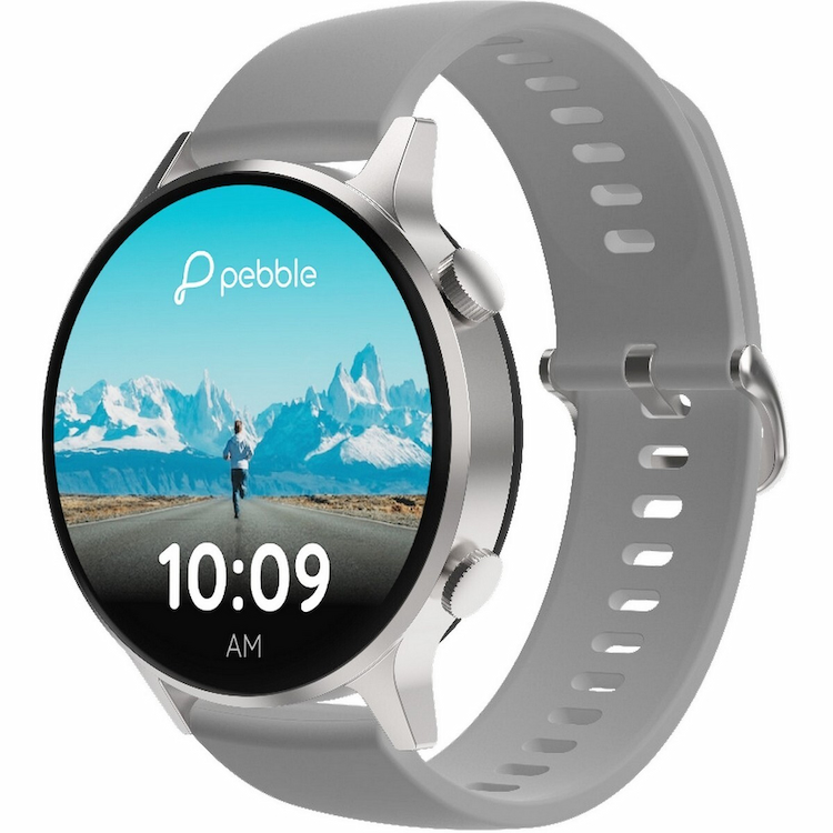 Pebble Vast Smart Watch,Moonlight Grey