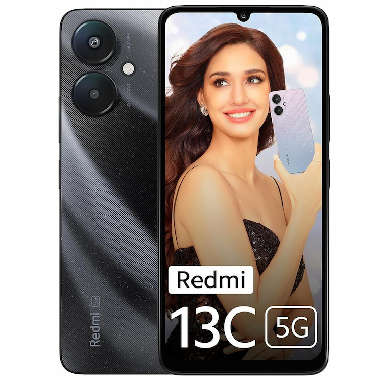 Xiaomi Redmi 13C 5G 4GB 128GB Starlight Black