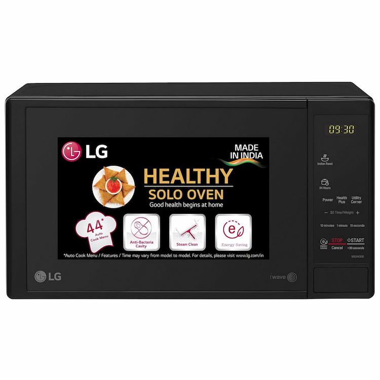 LG Solo Microwave Oven MS2043DB 20 L Black