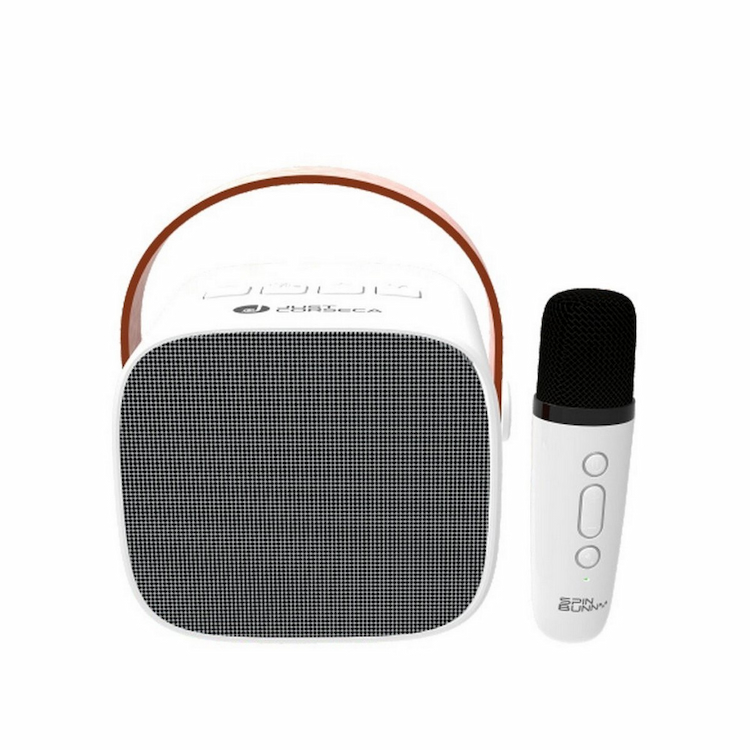 Just Corseca Spin Bunny Karaoke Portable 5W Speakers With Wireless Mic Bluetooth connectivity (Assorted Colours)