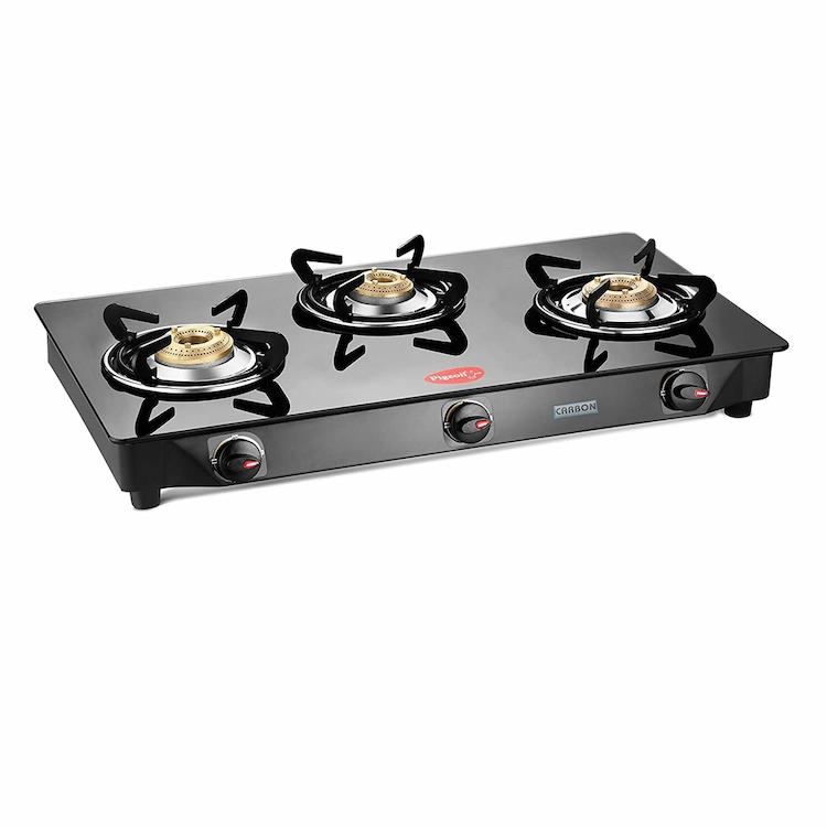 Pigeon Gas Stove Carbon 3 Burner