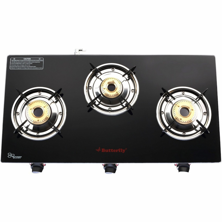 Butterfly Trio Gas Stove 3 Burner