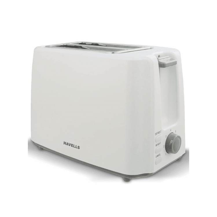 Havells Crips Plus 2 Slice Pop Up Toaster White
