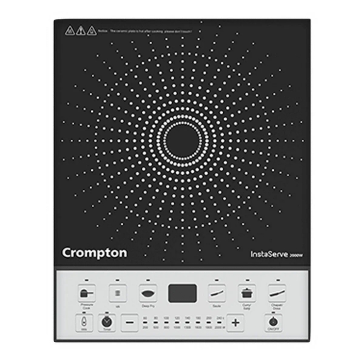 Crompton Instaserve 2000 W Induction Cooktop