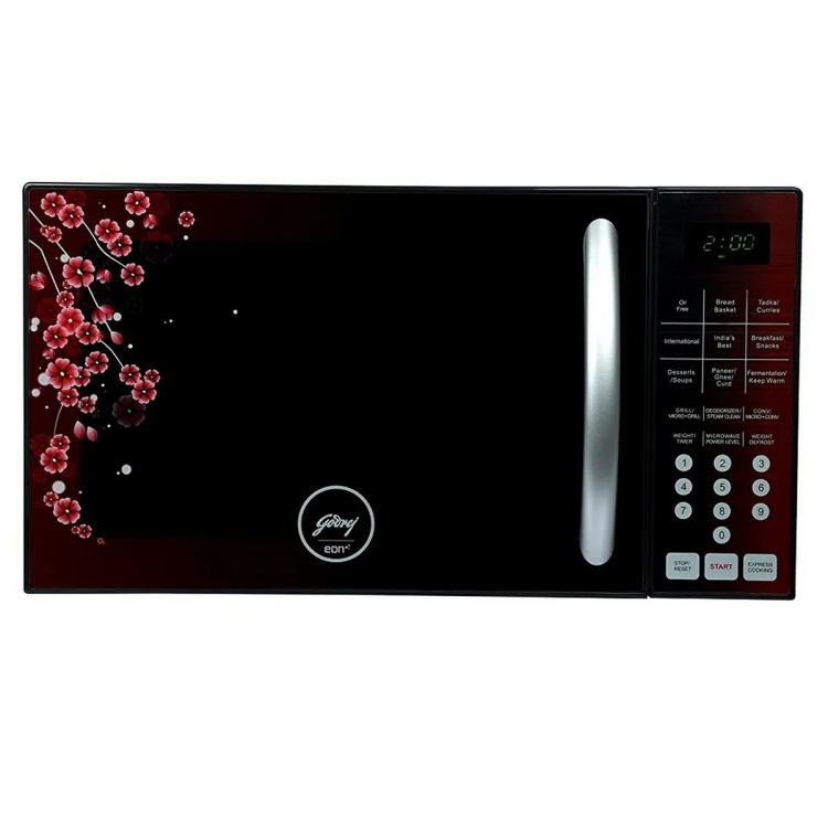 Godrej 25 L Convection Microwave Oven  (GME 725 CF1 PZ, Cherry Blossom)