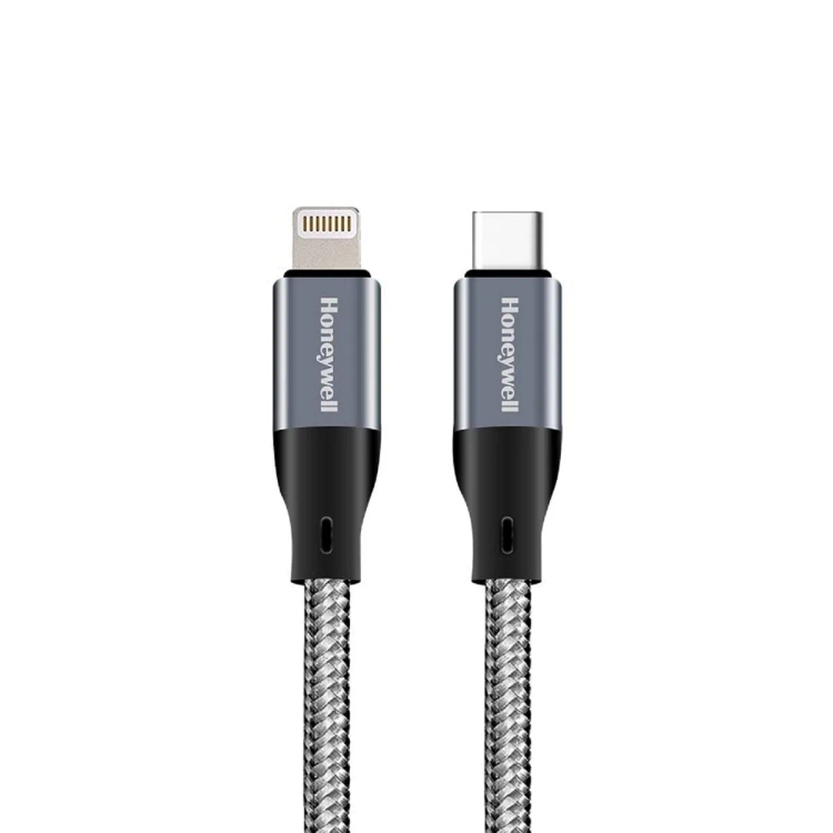 Honeywell USB Type C To Lightning 1.2 M Braided Cable (Grey)