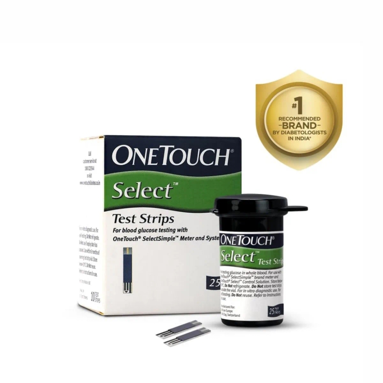 LifeScan One Touch Select Test Strips 25's
