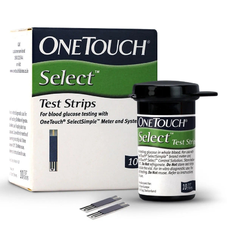 LifeScan One Touch Select Test Strips 10's
