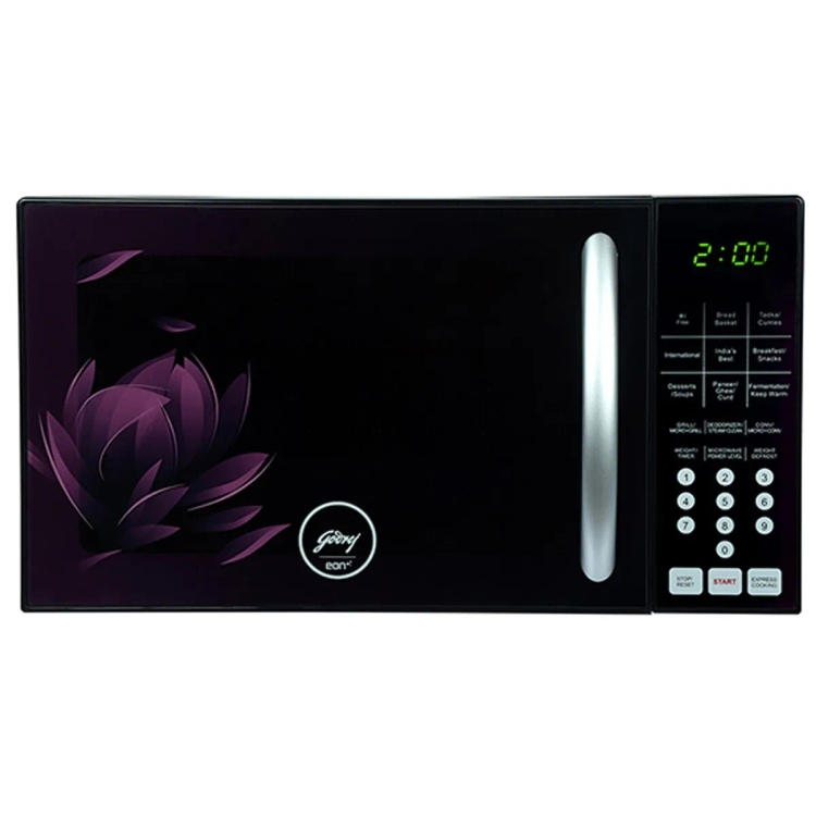 Godrej 25 L Convection Microwave Oven (GME 725 CF2 PZ, Purple Petals)