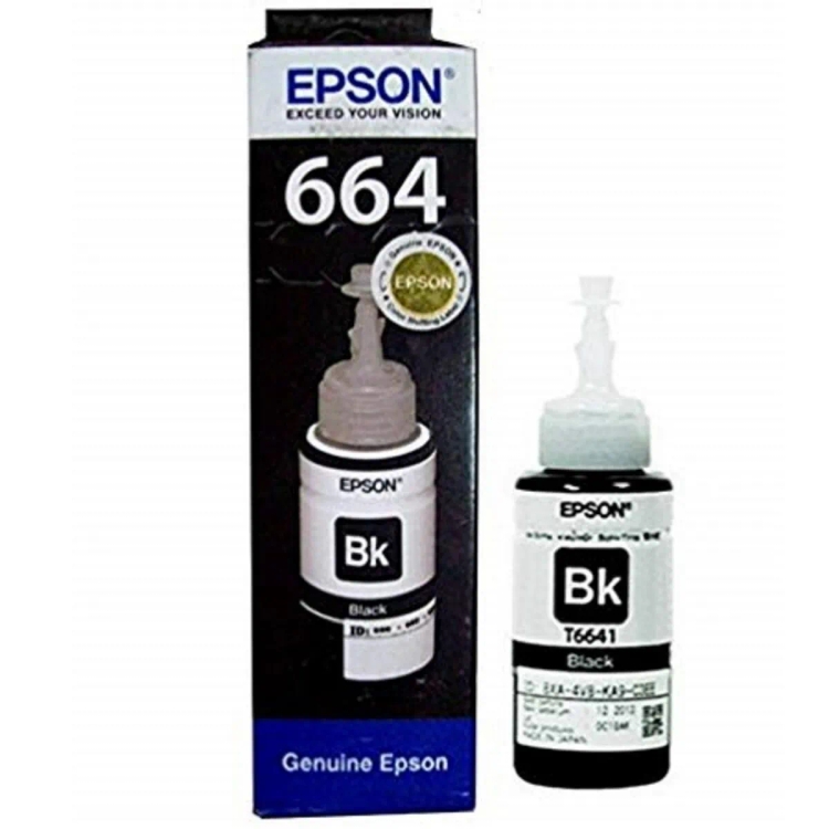 Epson Ink Bottle C13T664198 Black
