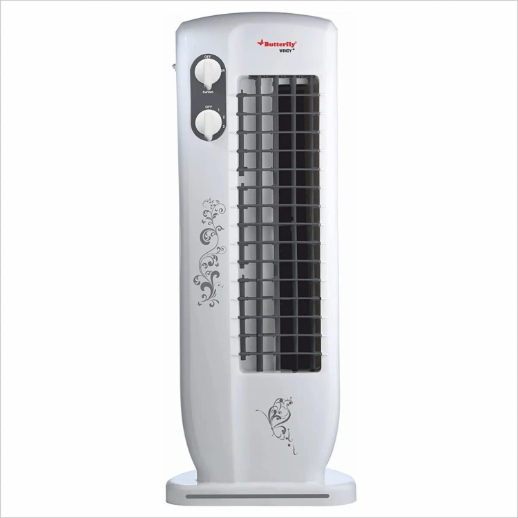 ButterFly Tower Fan Windy Plus Grey